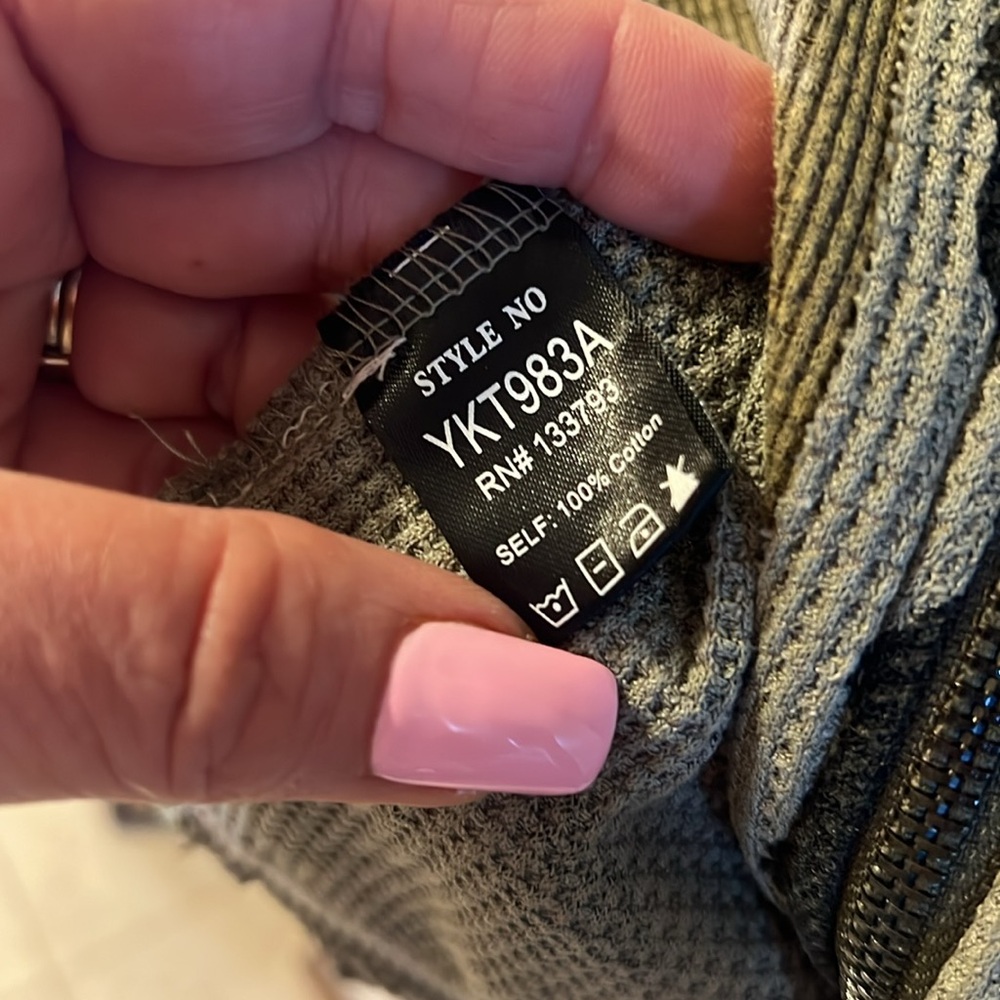 POL NEW Waffle hoodie - Picture 14 of 15